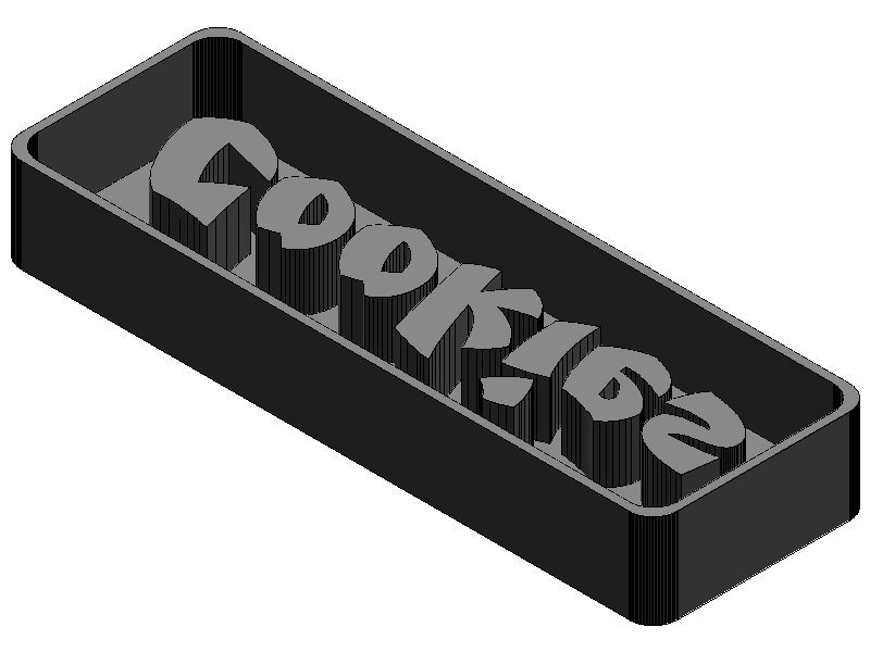 Text Cookie Cutter