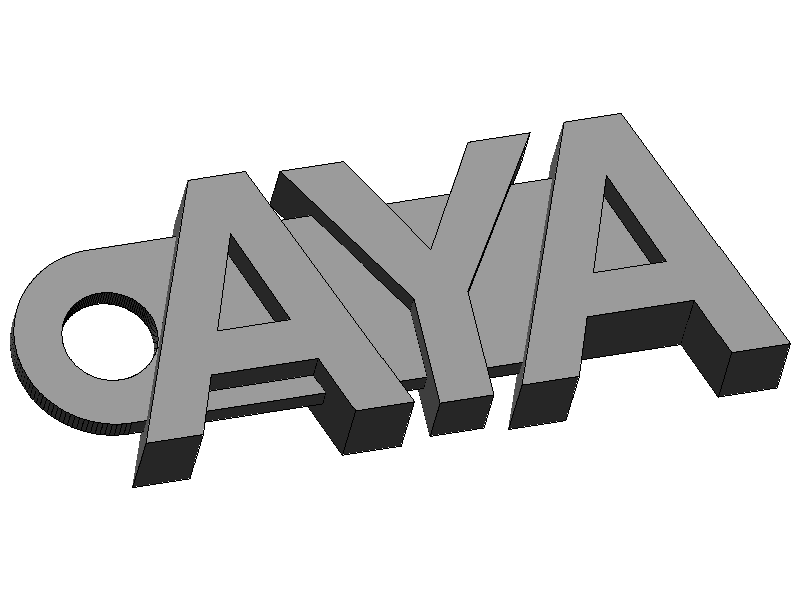 Personalized Keychain