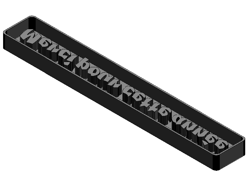 Text Cookie Cutter