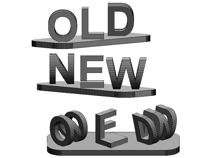 Dual Text Illusion
