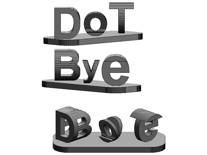 Dual Text Illusion